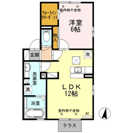 星川駅 徒歩14分 1階の物件間取画像